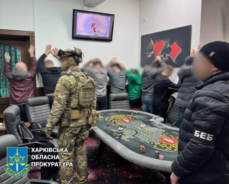 В Основ'янському районі Харкова правоохоронці виявили нелегальний покерний клуб | Останні новини Харкова та України - АТН